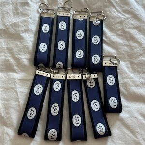 9 handmade  Keychains with 13.1 Design- perfect for runners group!